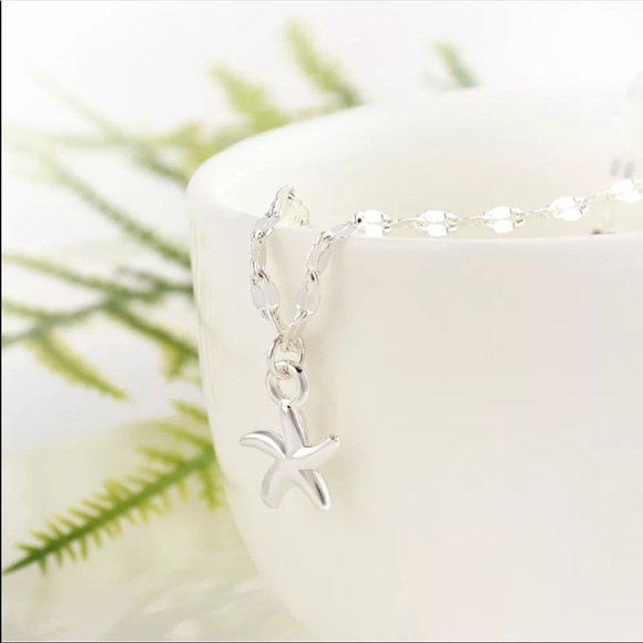 Starfish ankle bracelet - Picture 2 of 2